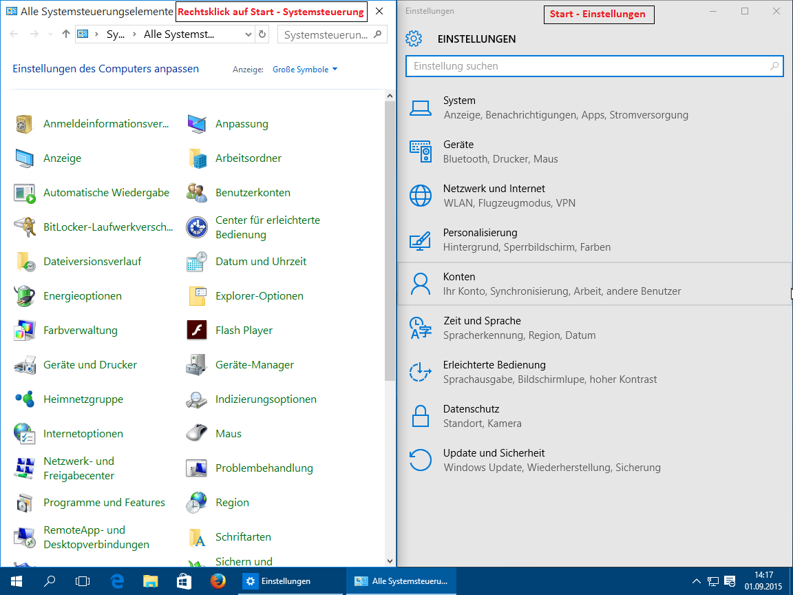 windows 10 einstellungen klassische ansicht windows 10 einstellungen klassische ansicht