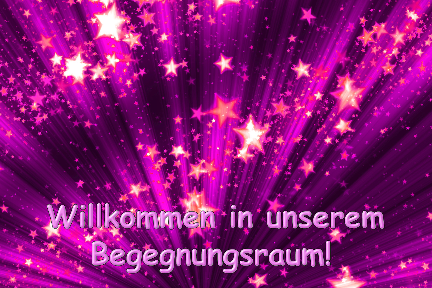 Sterne Pink Strahlen